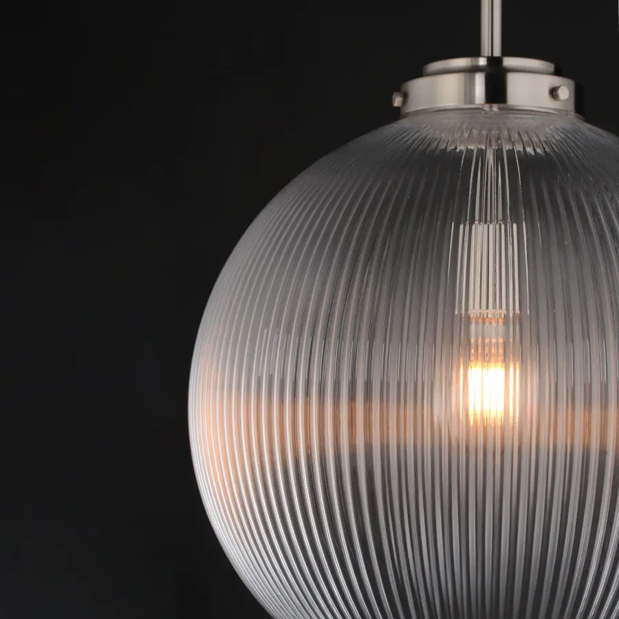 Kasbah One Light Pendant in Satin Nickel - Image 4