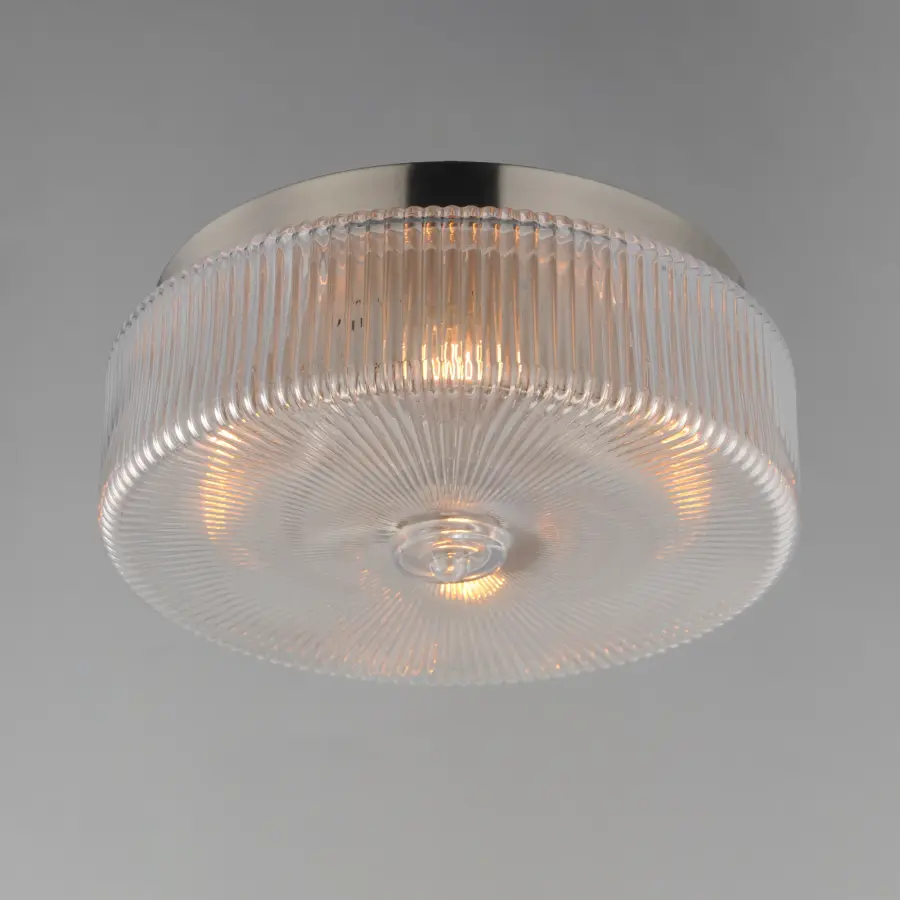 Kasbah Four Light Flush Mount in Satin Nickel - Image 2