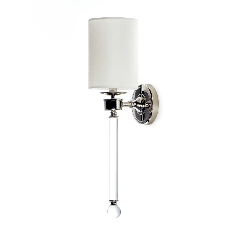 Lucent One Light Wall Sconce in Polished Nickel - Image 2