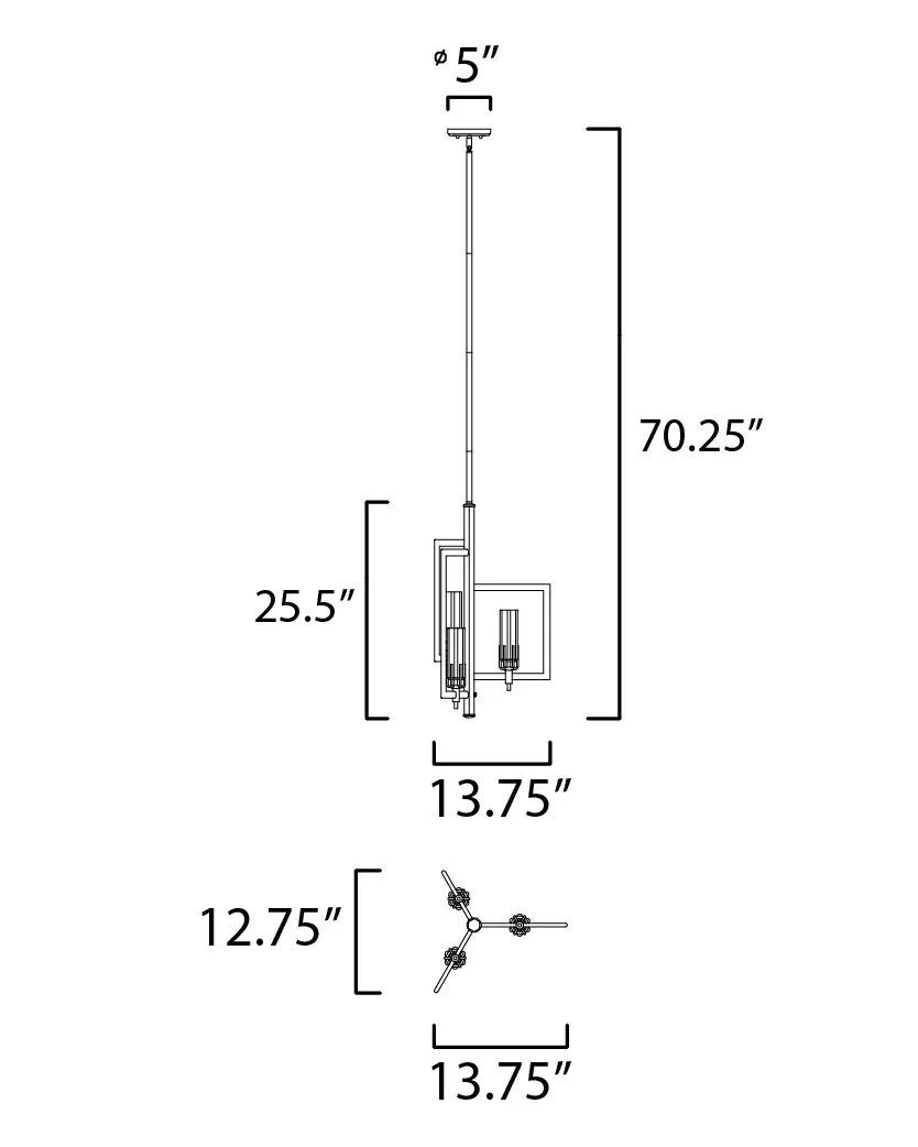 Flambeau-Single Pendant - Image 5