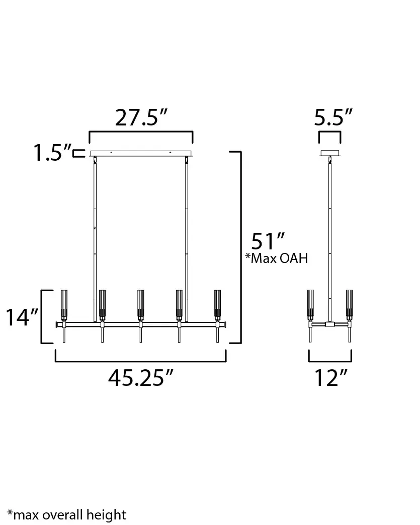 Flambeau-Linear Pendant - Image 5