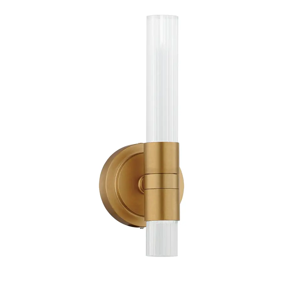 Ovation LED Wall Sconce in Gold - Image 1