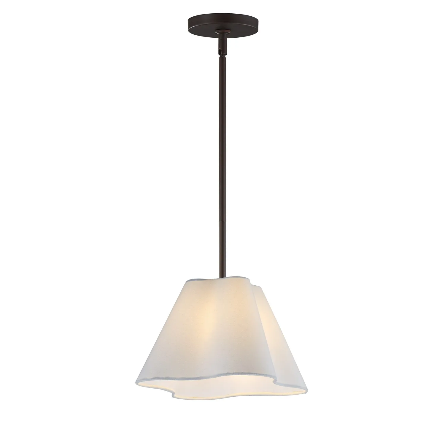 Saxon One Light Pendant in Oil Rubbed Bronze