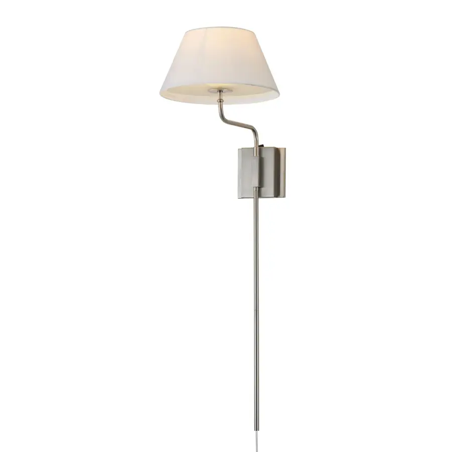 Dunbridge One Light Wall Sconce in Polished Nickel