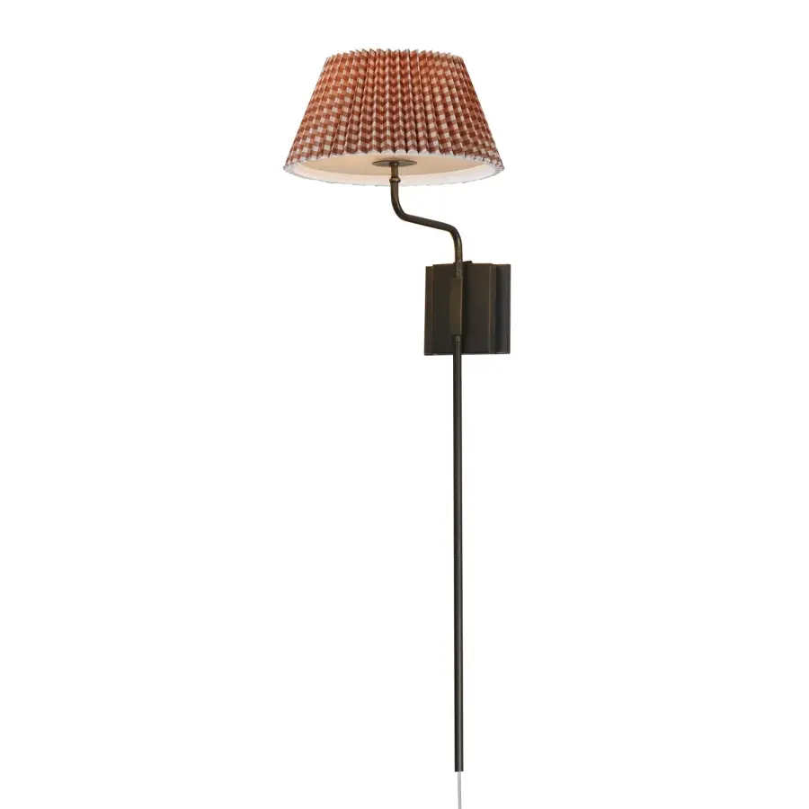 Dunbridge One Light Wall Sconce in Antique Bronze