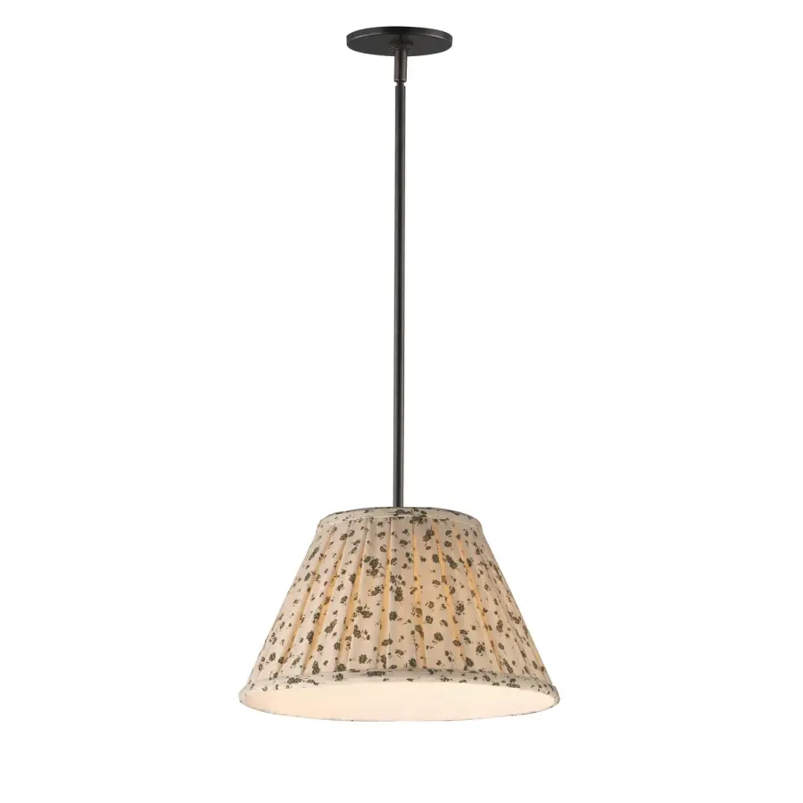 Dunbridge One Light Pendant in Antique Bronze