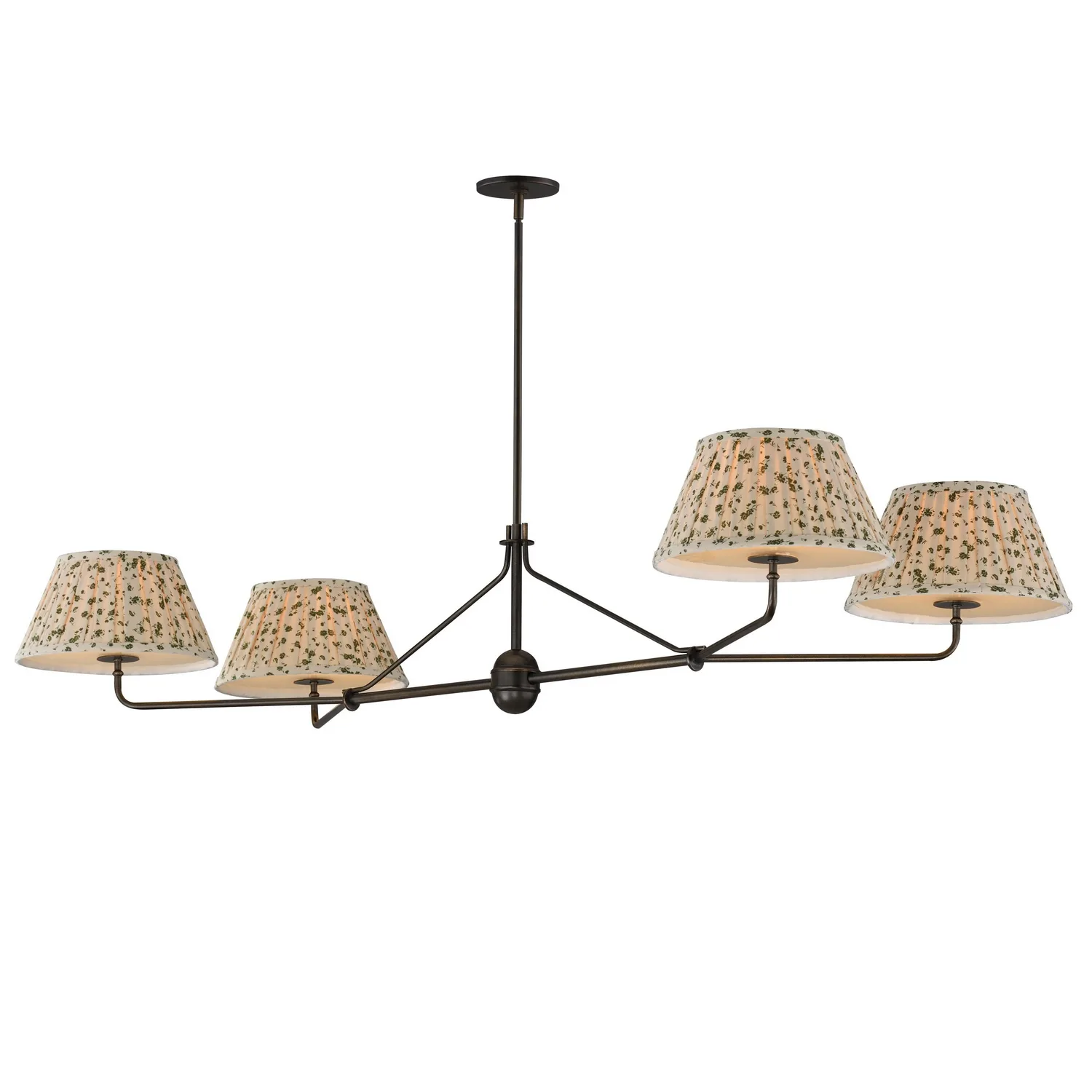 Dunbridge Four Light Chandelier in Antique Bronze