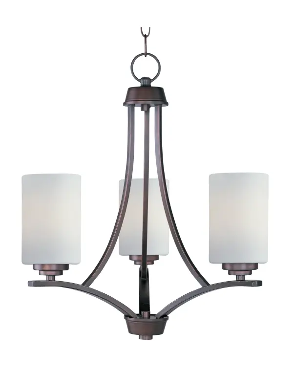 Deven 3-Light Chandelier in Oil Rubbed Bronze - Image 1