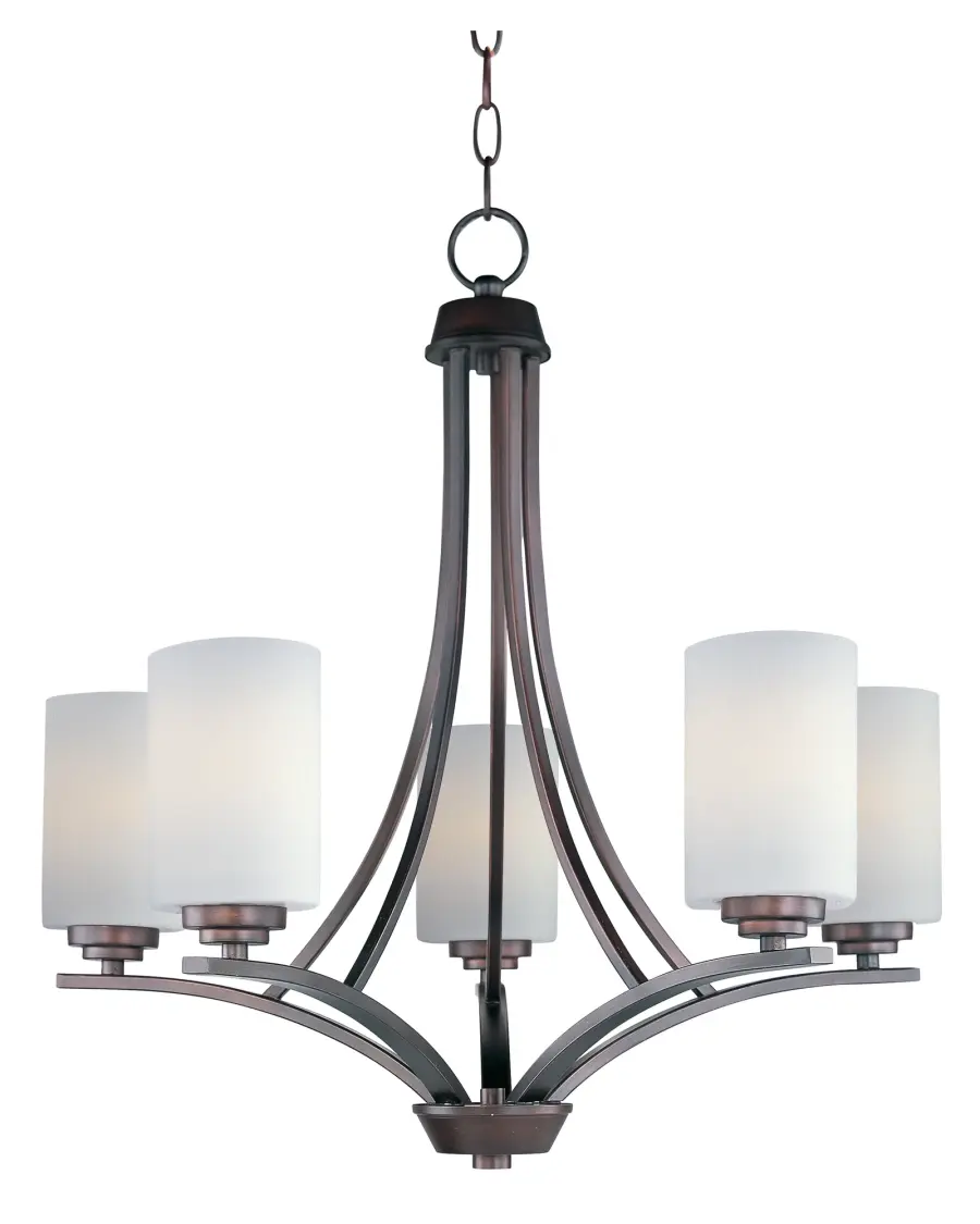 Deven 5-Light Chandelier in Oil Rubbed Bronze - Image 1
