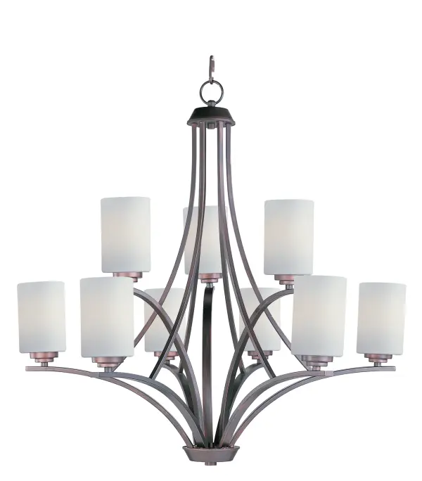 Deven 9-Light Chandelier in Oil Rubbed Bronze - Image 1