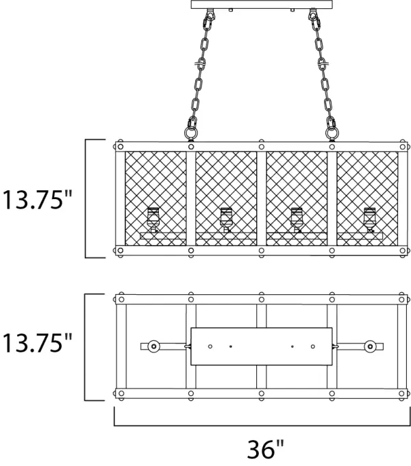 Palladium-Chandelier - Image 2