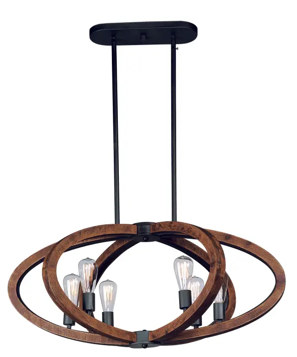 Rings of Ash Wood are distressed and then finished In Antique Pecan for that old world feel. Wi-Fi enabled function allows you to control the fan speed or light intensity from your favorite device.