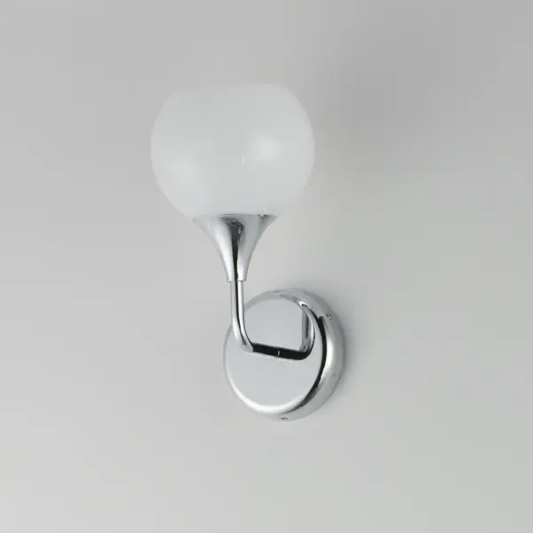 Neve One Light Wall Sconce in Polished Chrome - Image 4