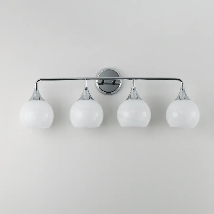 Neve Four Light Bath Vanity in Polished Chrome - Image 2