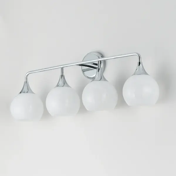 Neve Four Light Bath Vanity in Polished Chrome - Image 4