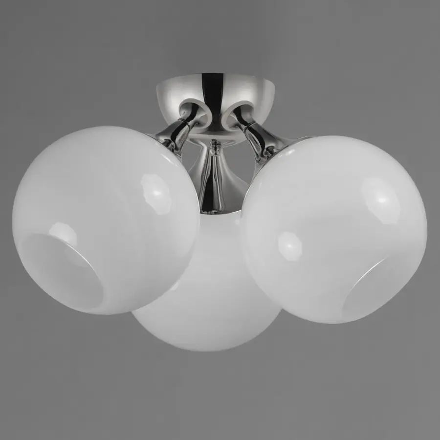 Neve Three Light Semi Flush Mount in Polished Chrome - Image 3