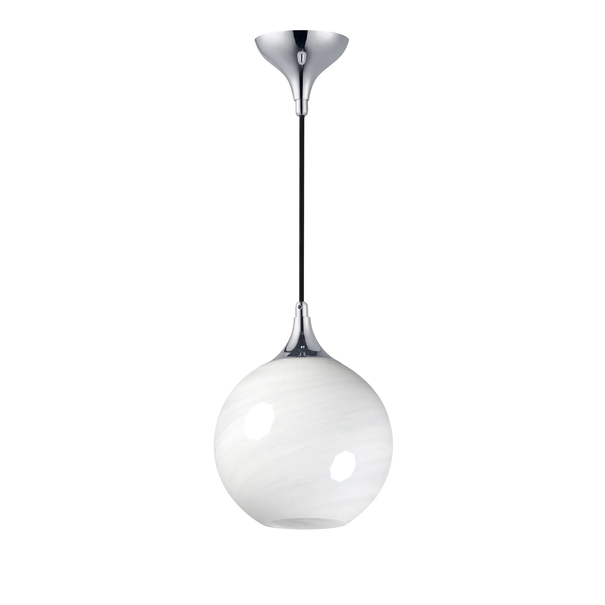 Neve One Light Pendant in Polished Chrome