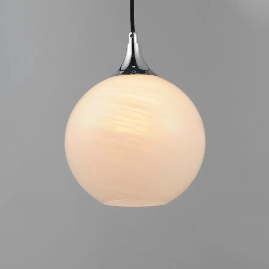 Neve One Light Pendant in Polished Chrome - Image 3