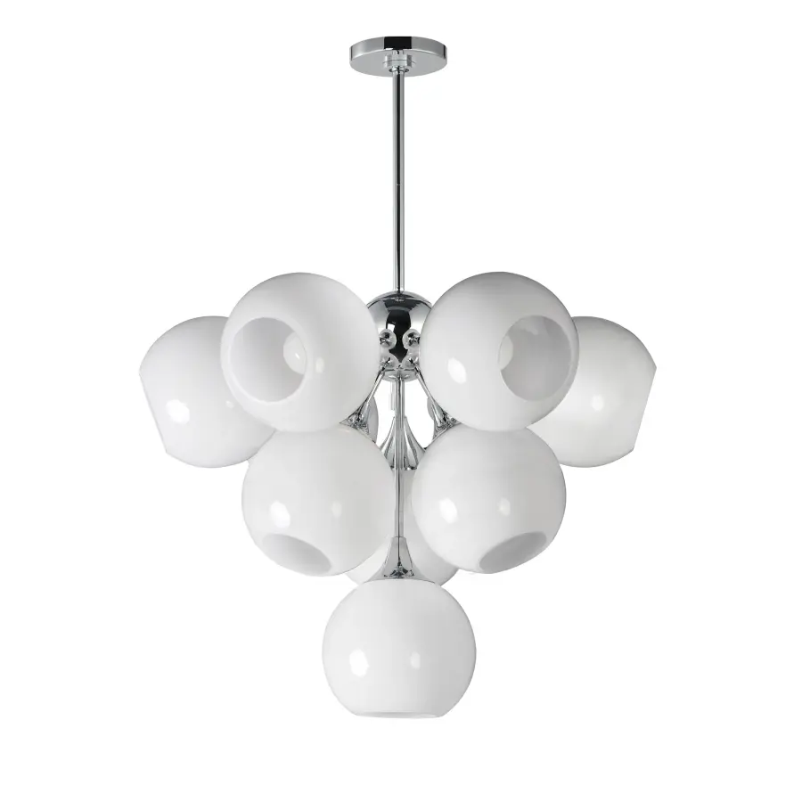 Neve 10-Light Pendant in Polished Chrome - Image 1
