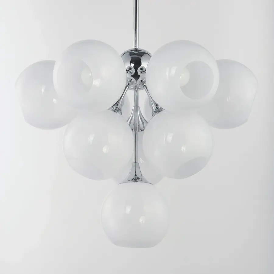 Neve 10-Light Pendant in Polished Chrome - Image 2