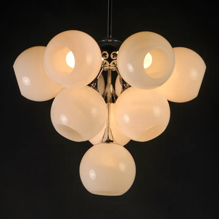 Neve 10-Light Pendant in Polished Chrome - Image 3