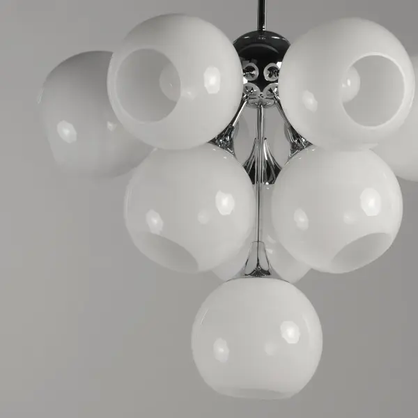 Neve 10-Light Pendant in Polished Chrome - Image 4