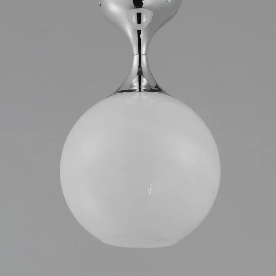 Neve One Light Flush Mount in Polished Chrome - Image 2