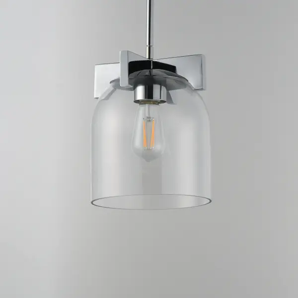 Scoop One Light Pendant in Polished Chrome - Image 4