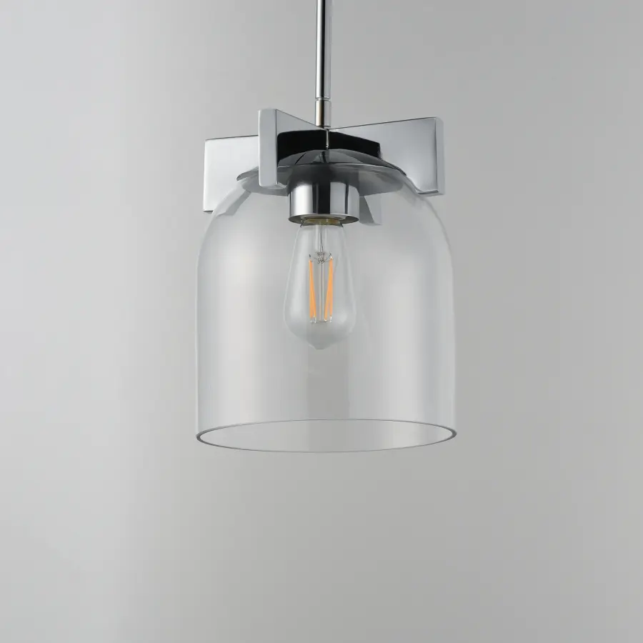Scoop One Light Pendant in Polished Chrome - Image 4