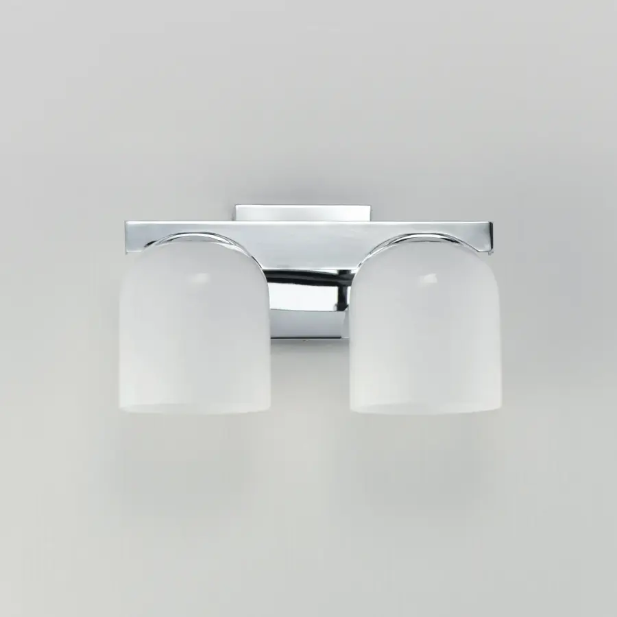 Scoop Two Light Bath Vanity in Polished Chrome - Image 2