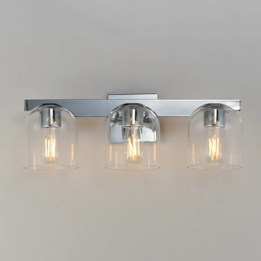 Scoop 3-Light Bath Vanity in Polished Chrome - Image 3