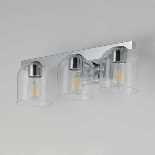 Scoop 3-Light Bath Vanity in Polished Chrome - Image 4