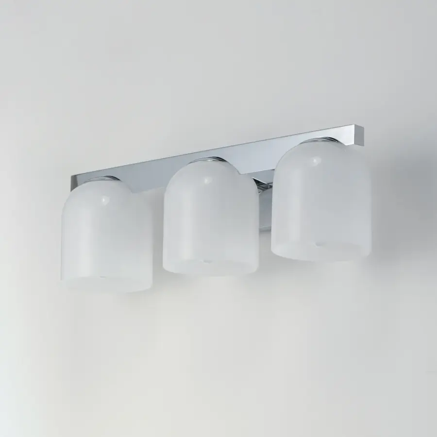 Scoop 3-Light Bath Vanity in Polished Chrome - Image 4