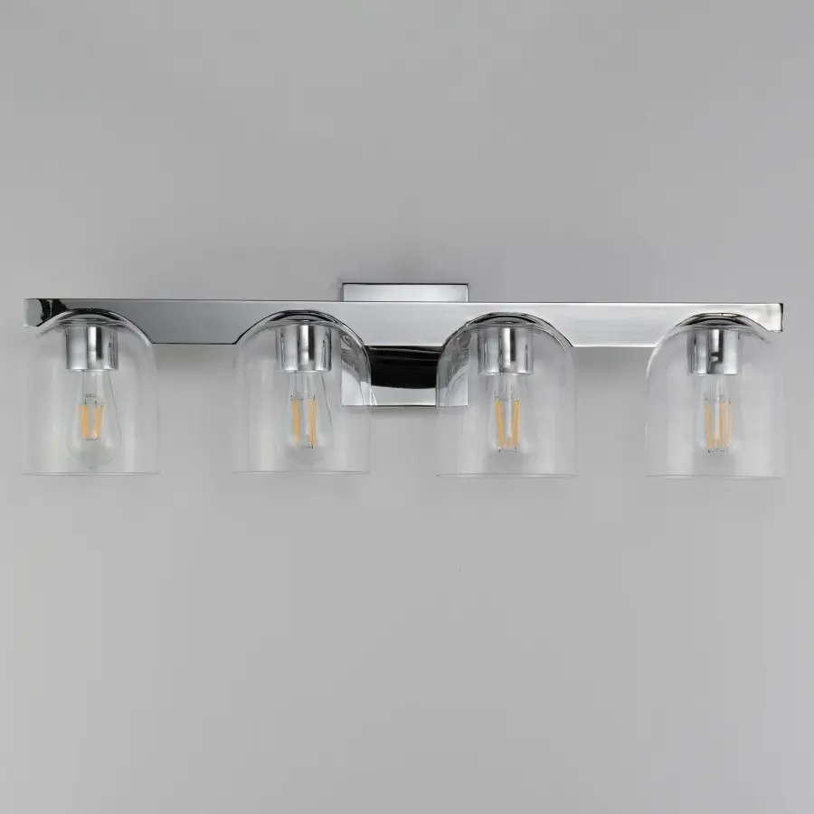 Scoop 4-Light Bath Vanity in Polished Chrome - Image 2