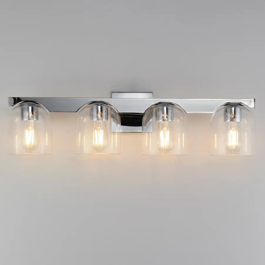 Scoop 4-Light Bath Vanity in Polished Chrome - Image 3