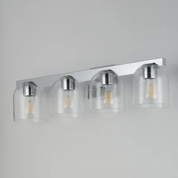 Scoop 4-Light Bath Vanity in Polished Chrome - Image 4