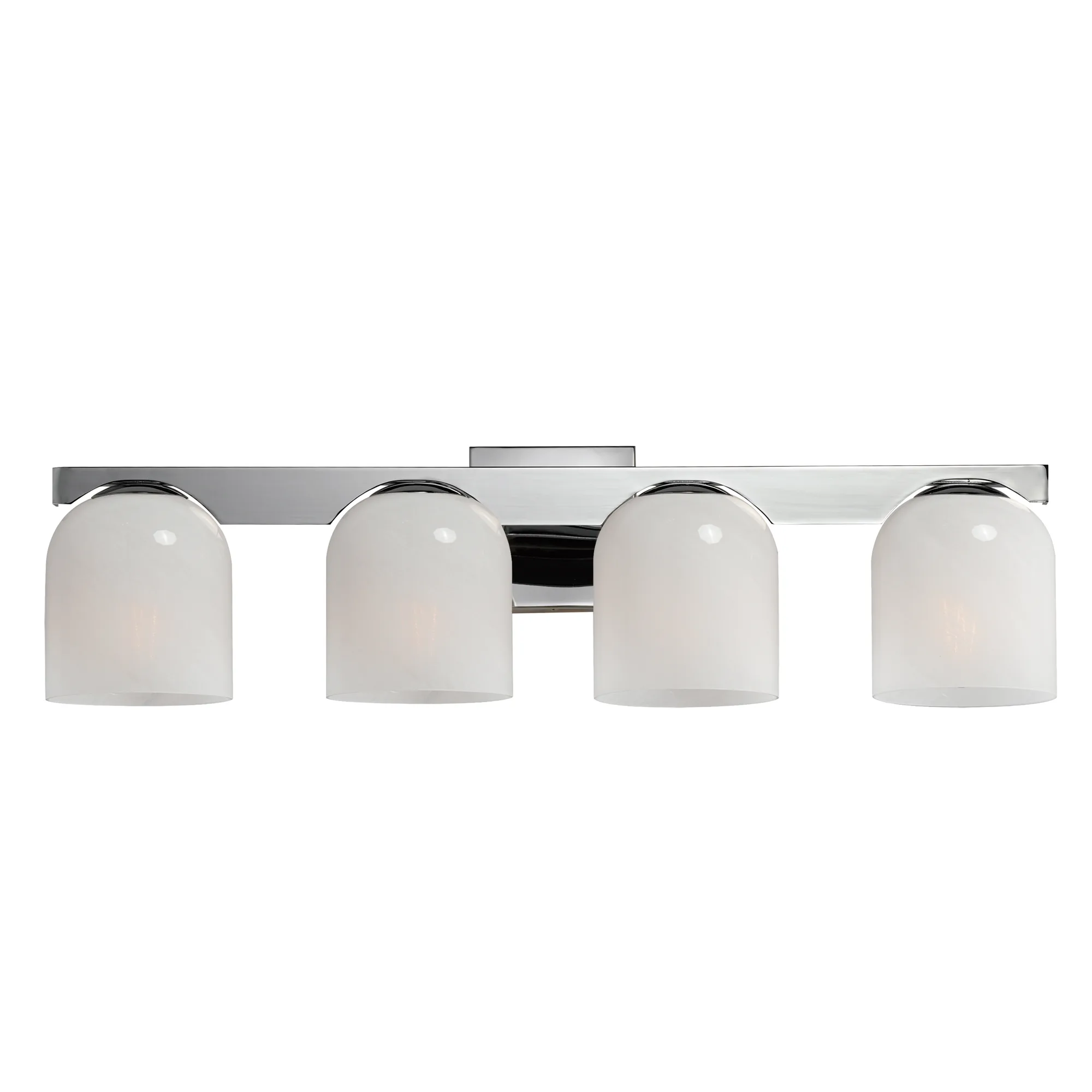 Scoop Four Light Bath Vanity in Polished Chrome