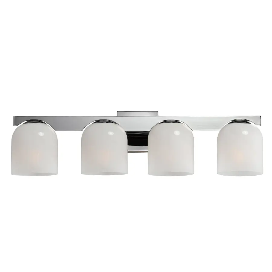 Scoop 4-Light Bath Vanity in Polished Chrome - Image 1