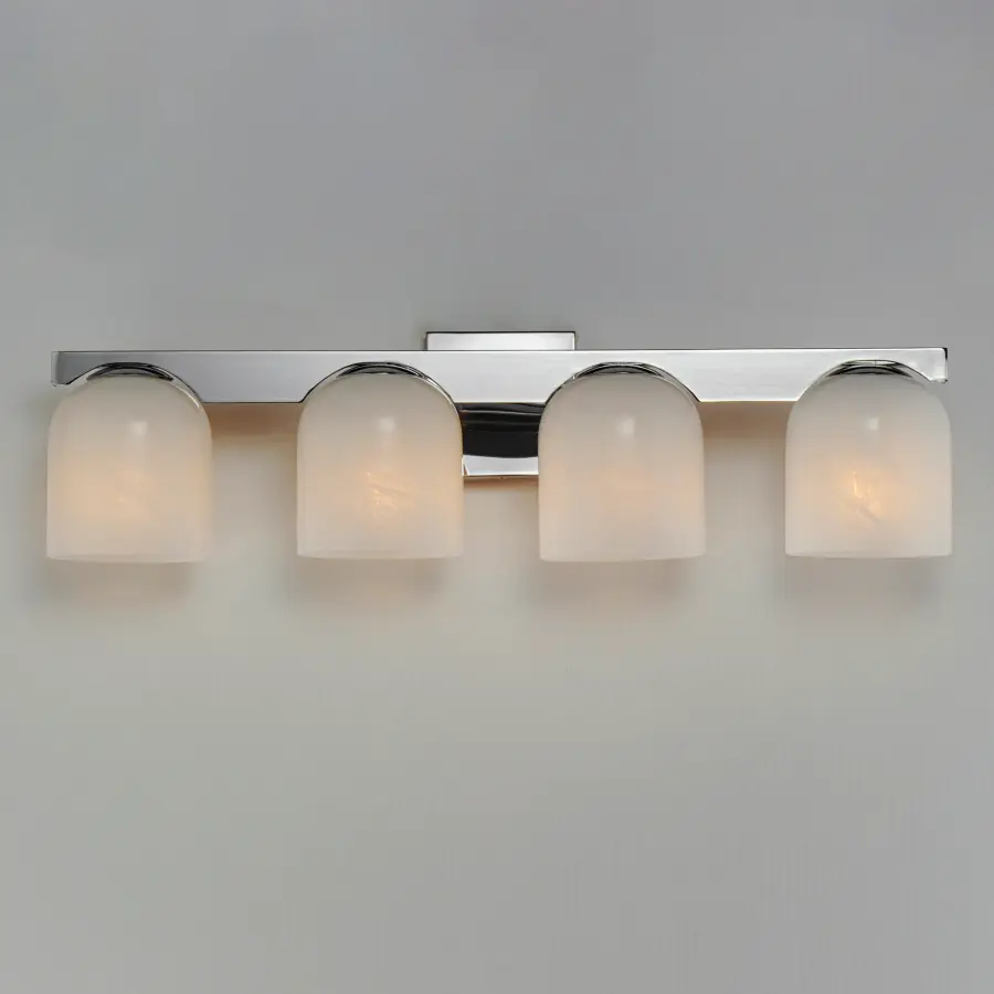 Scoop 4-Light Bath Vanity in Polished Chrome - Image 3