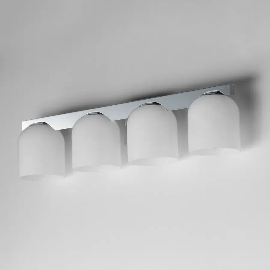 Scoop 4-Light Bath Vanity in Polished Chrome - Image 4