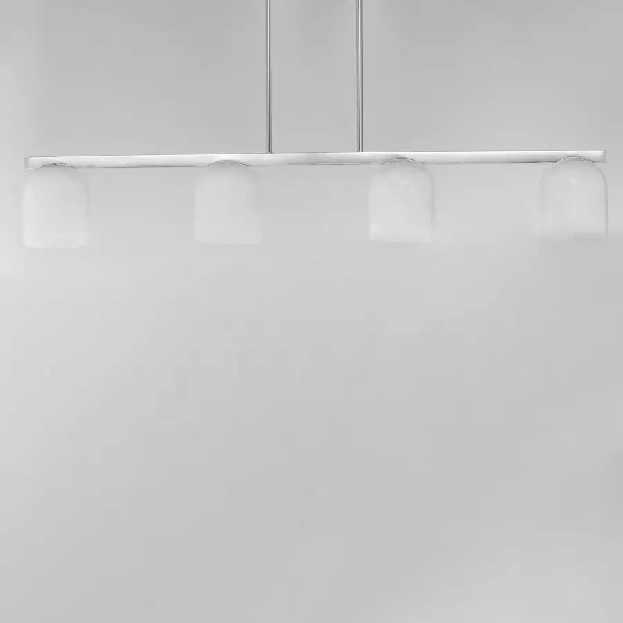 Scoop 4-Light Linear Pendant in Polished Chrome - Image 2
