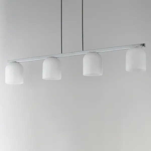 Scoop 4-Light Linear Pendant in Polished Chrome - Image 3