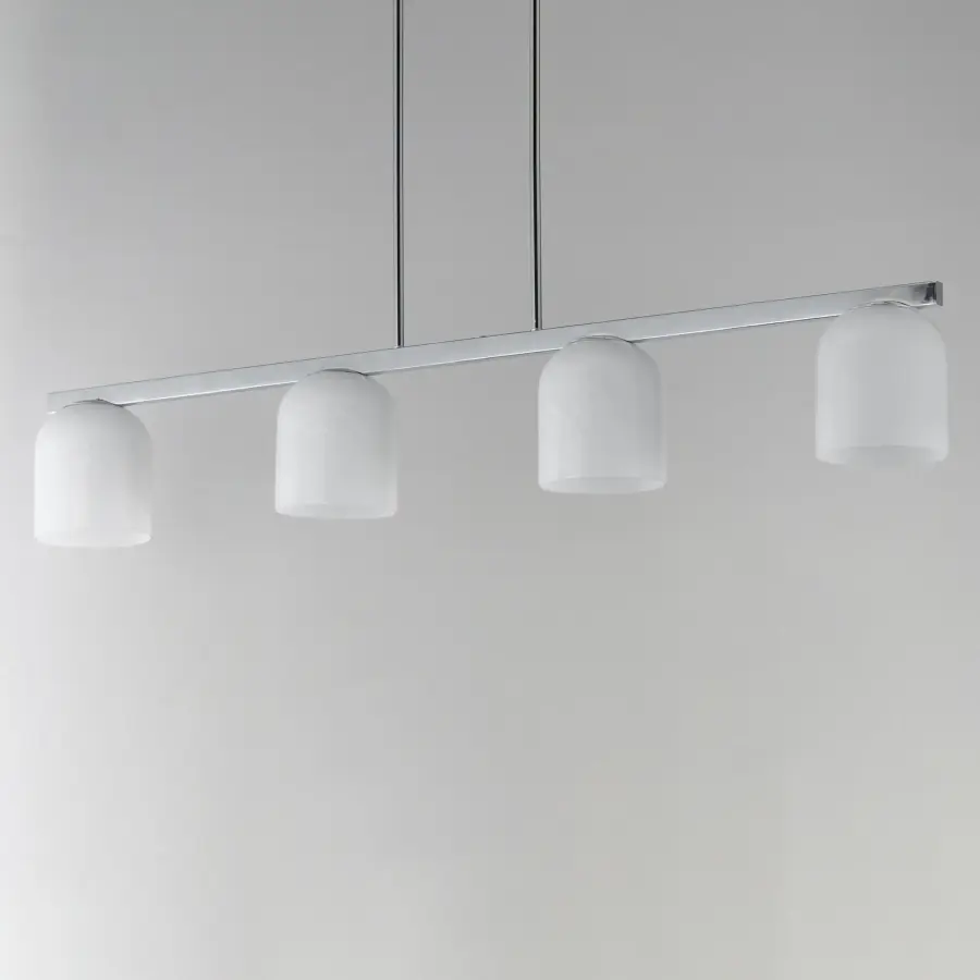 Scoop 4-Light Linear Pendant in Polished Chrome - Image 3