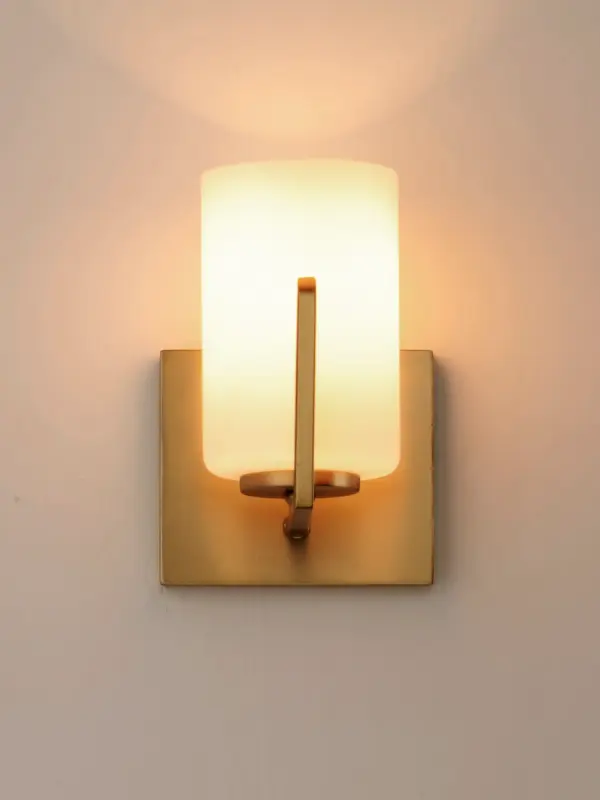 Dart One Light Wall Sconce in Satin Brass - Image 4