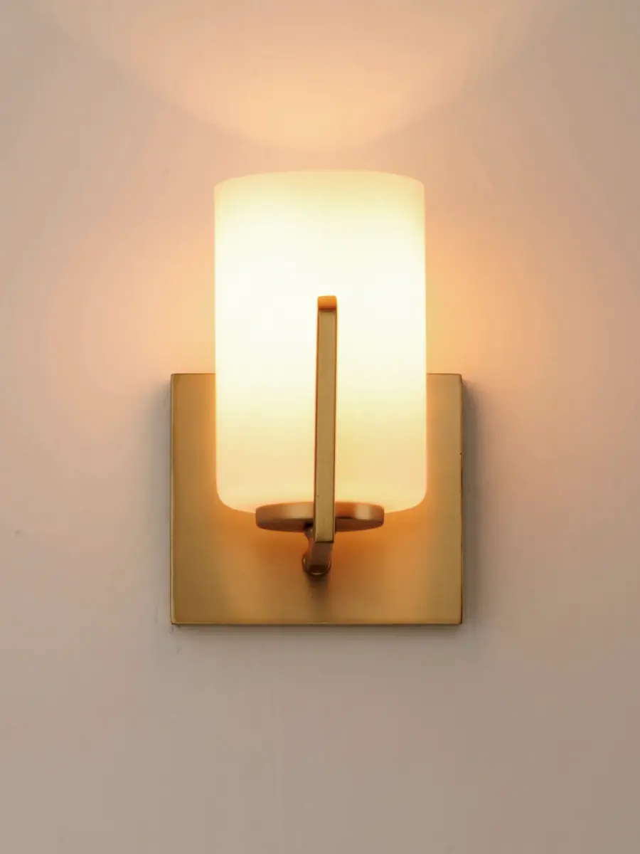 Dart One Light Wall Sconce in Satin Brass - Image 4