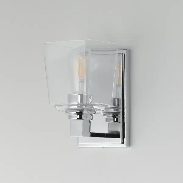 Cubos One Light Wall Sconce in Polished Chrome - Image 4