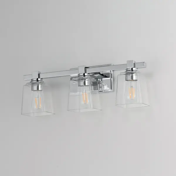 Cubos 3-Light Bath Vanity in Polished Chrome - Image 4