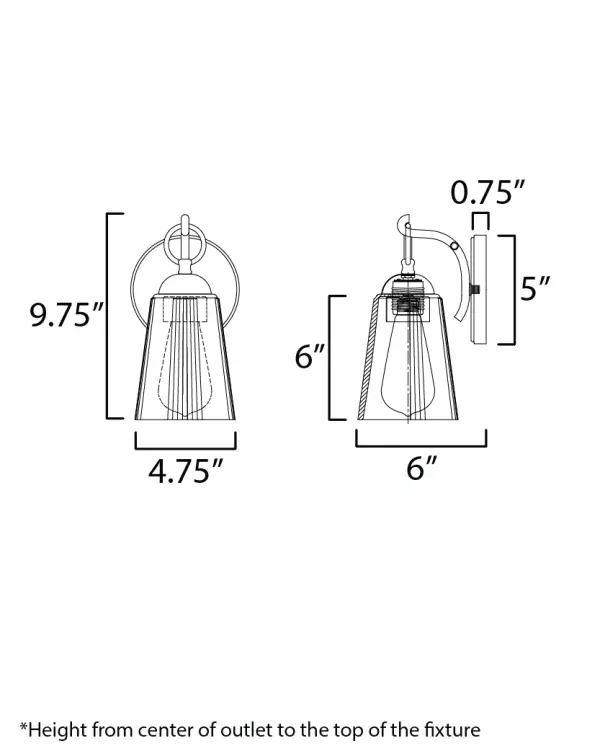 Jackson Hole-Wall Sconce - Image 5