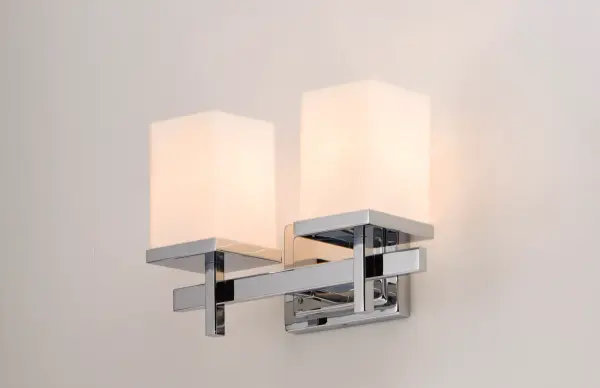 Tetra 2-Light Bath Vanity in Polished Chrome - Image 4