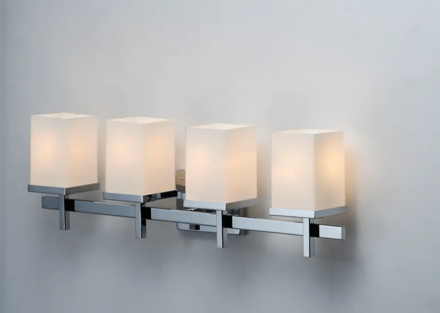 Tetra 4-Light Bath Vanity in Polished Chrome - Image 3